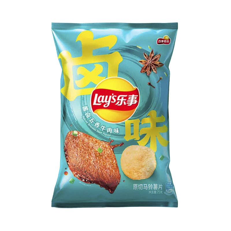 Lays Spiced Braised Beef 70g (China)