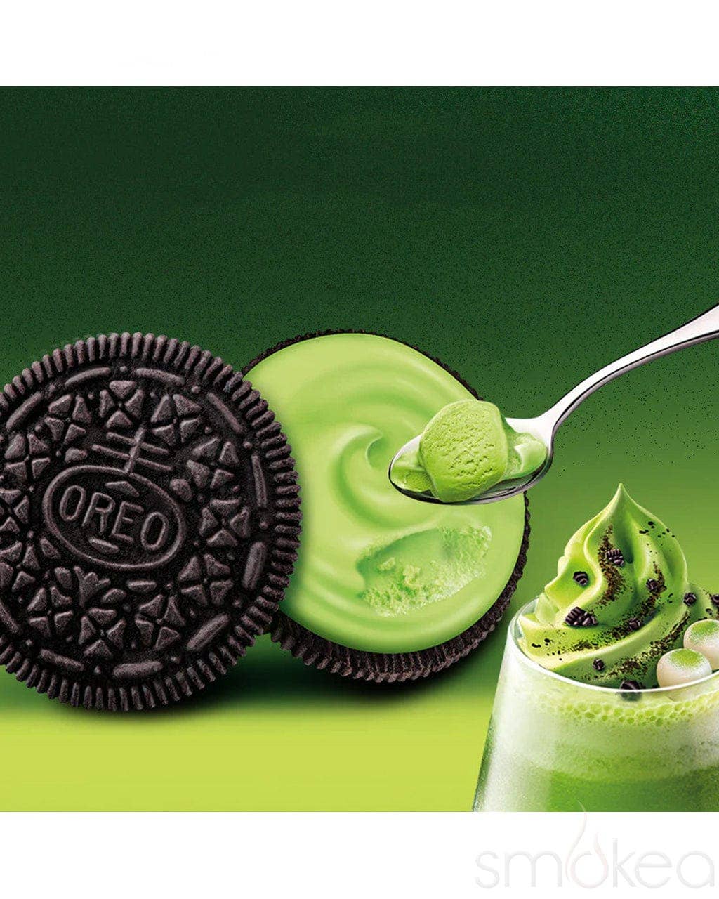 Oreo Biscuit Ice Cream Matcha (China)