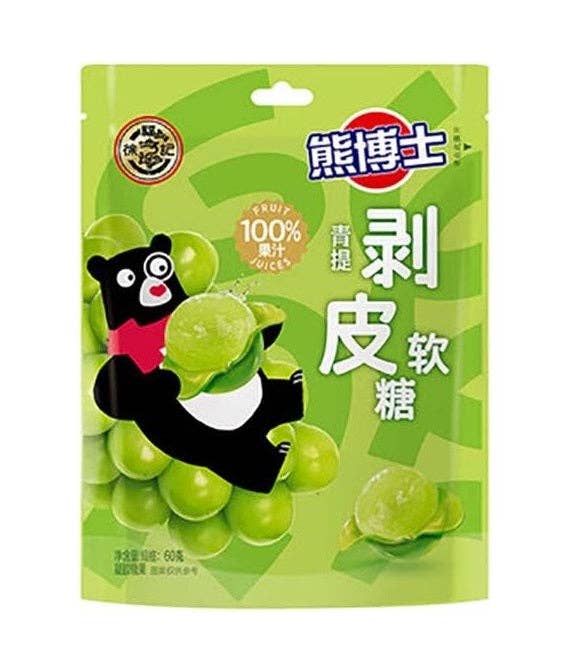 XFJ Dr. Bear Green Grape Juicy Gummy (China)