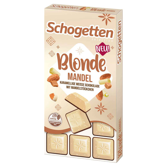 Schogetten Blonde White Chocolate (Germany): Mandel (Almond)