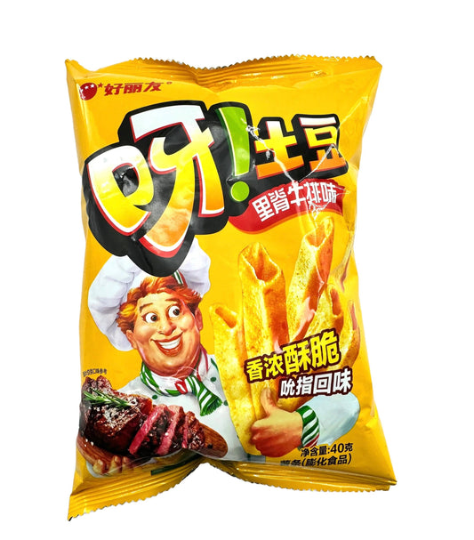 Orion Ya Potato Sticks BBQ Steak Flavor (China)