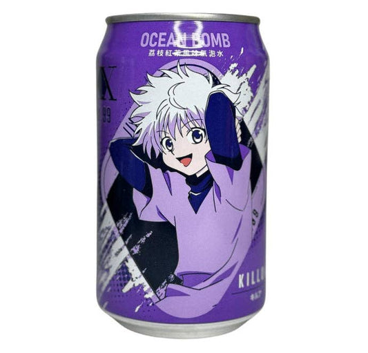 Ocean Bomb - HUNTER×HUNTER Lychee Iced Tea 330ml (Taiwan)