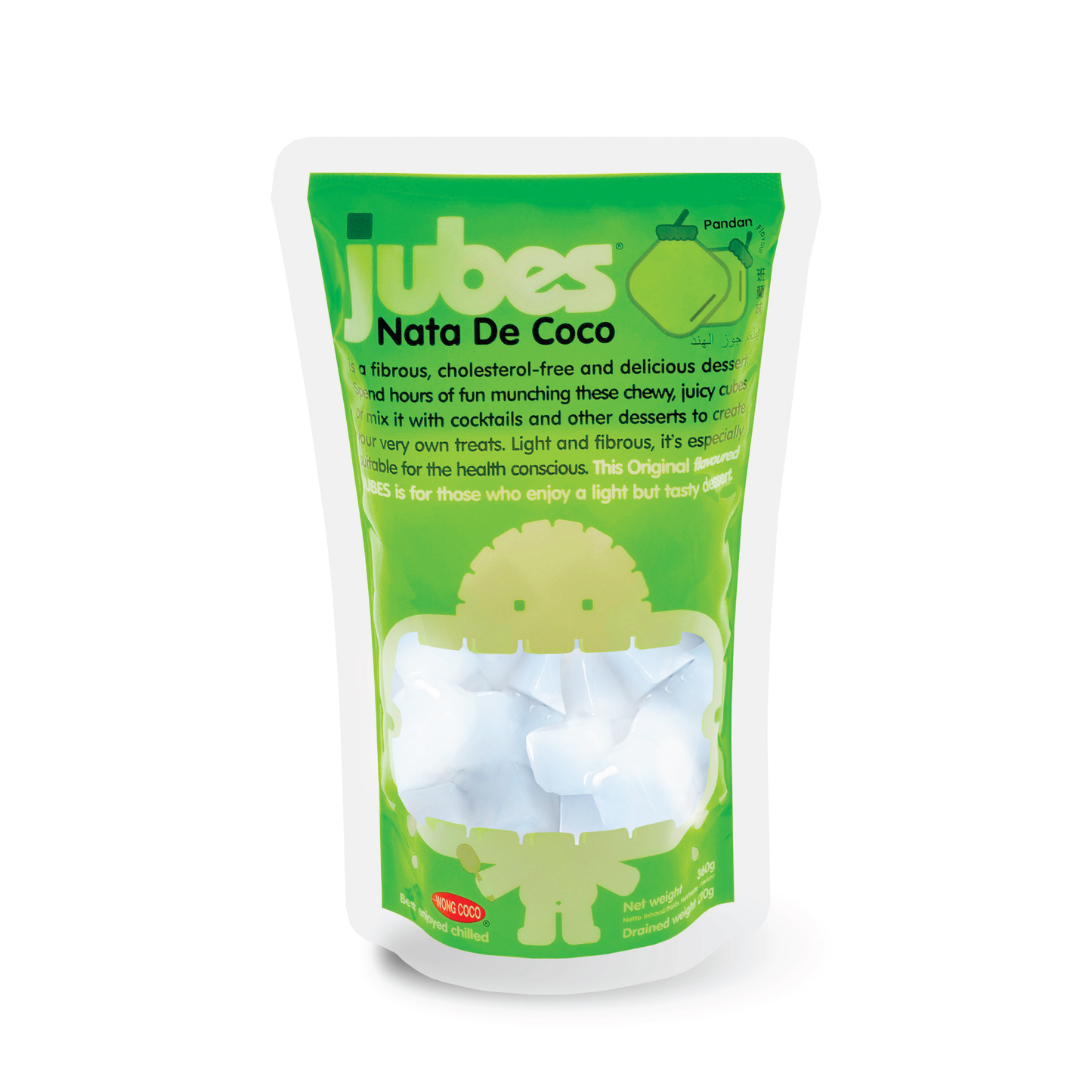 Jubes - Nata De Coco, Original, 12.7oz