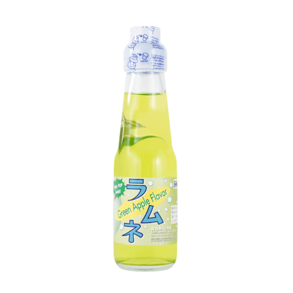 Fuji Soda (Ramune) Green Apple (Japan)