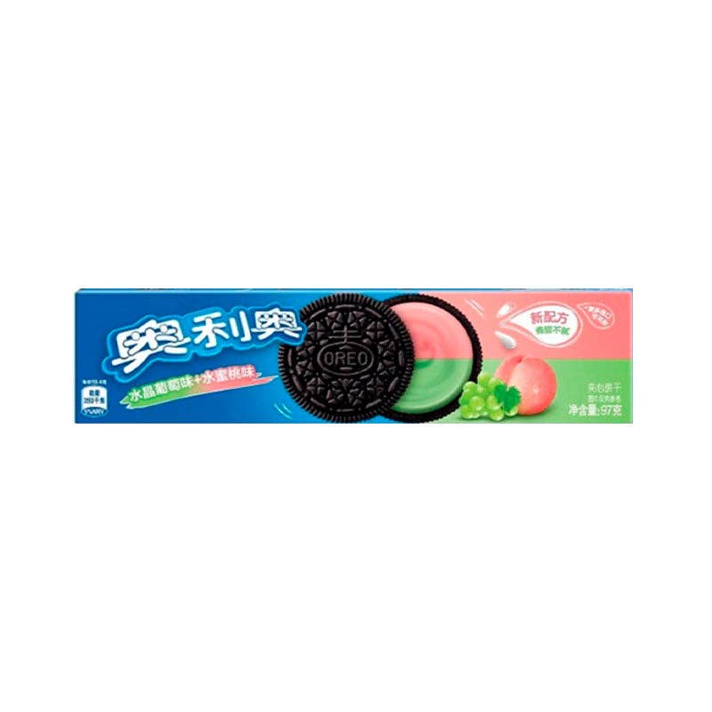 Oreo Biscuit Grape & Peach (China)