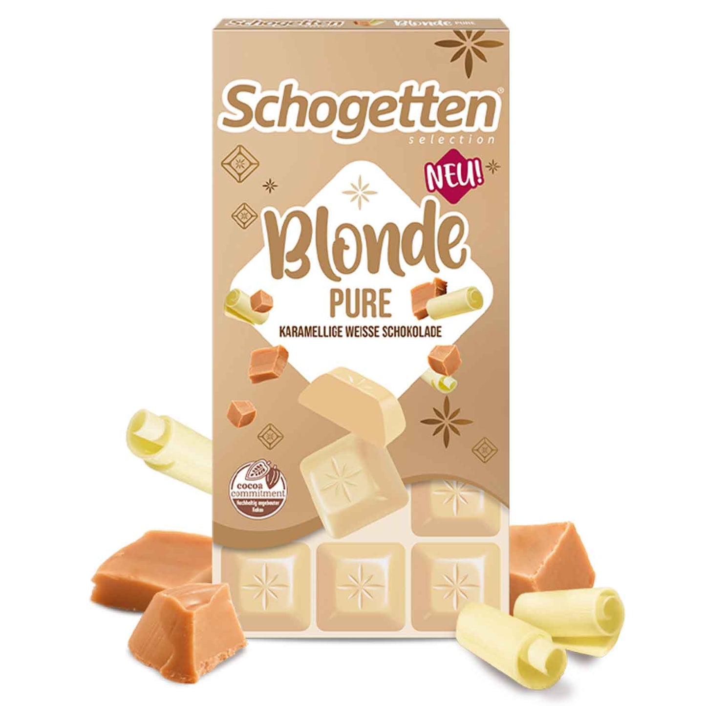 Schogetten Blonde White Chocolate (Germany): Caramel