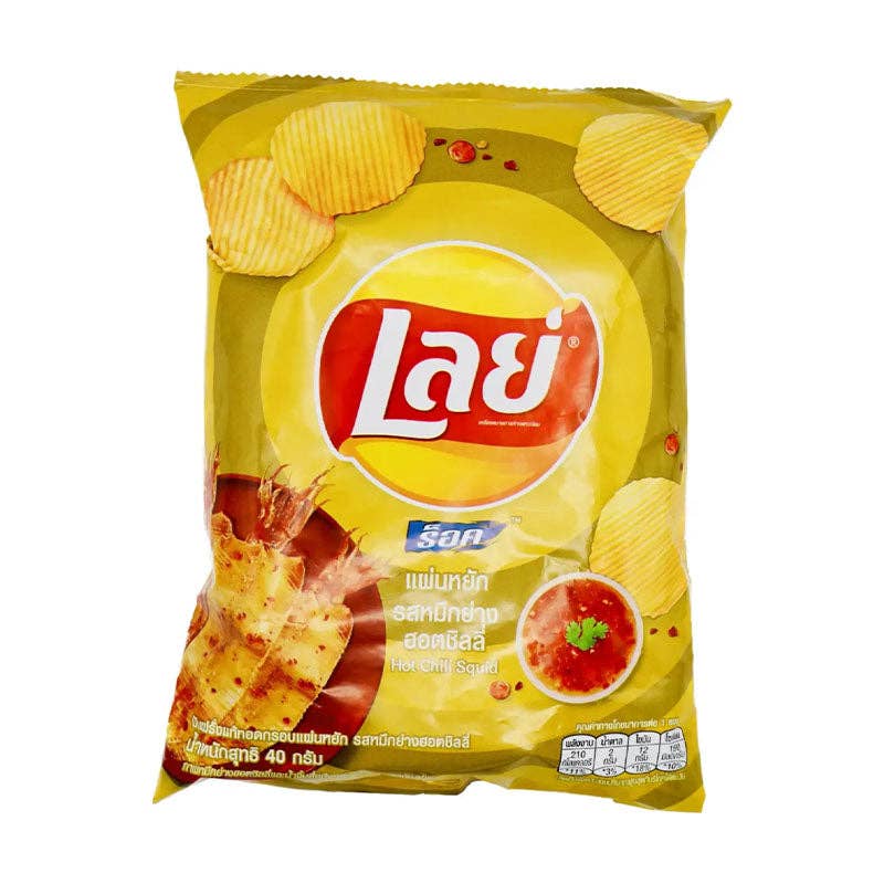 Lays Hot Chili Squid Flavor (Thailand)