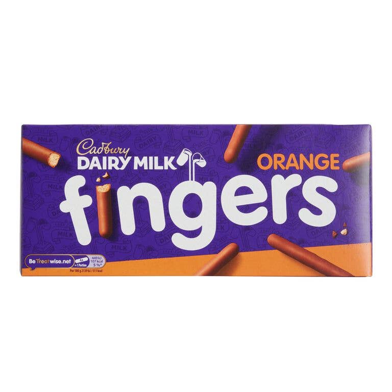 Cadbury Orange Fingers (UK)