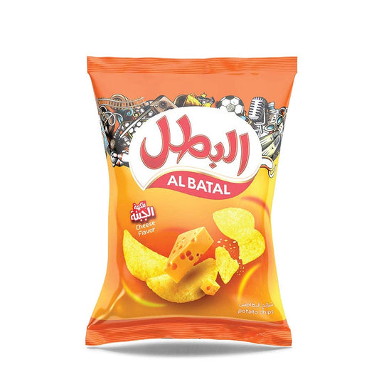 Al Batal Potato Chips Cheese Flavor 30g (Saudi Arabia)