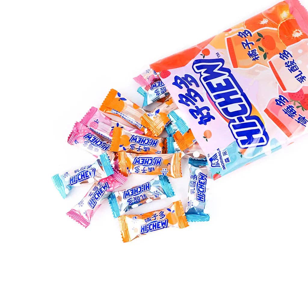 Morinaga Hi-Chew Soft Candy Strawberry-Orange-Yogurt (Taiwan)