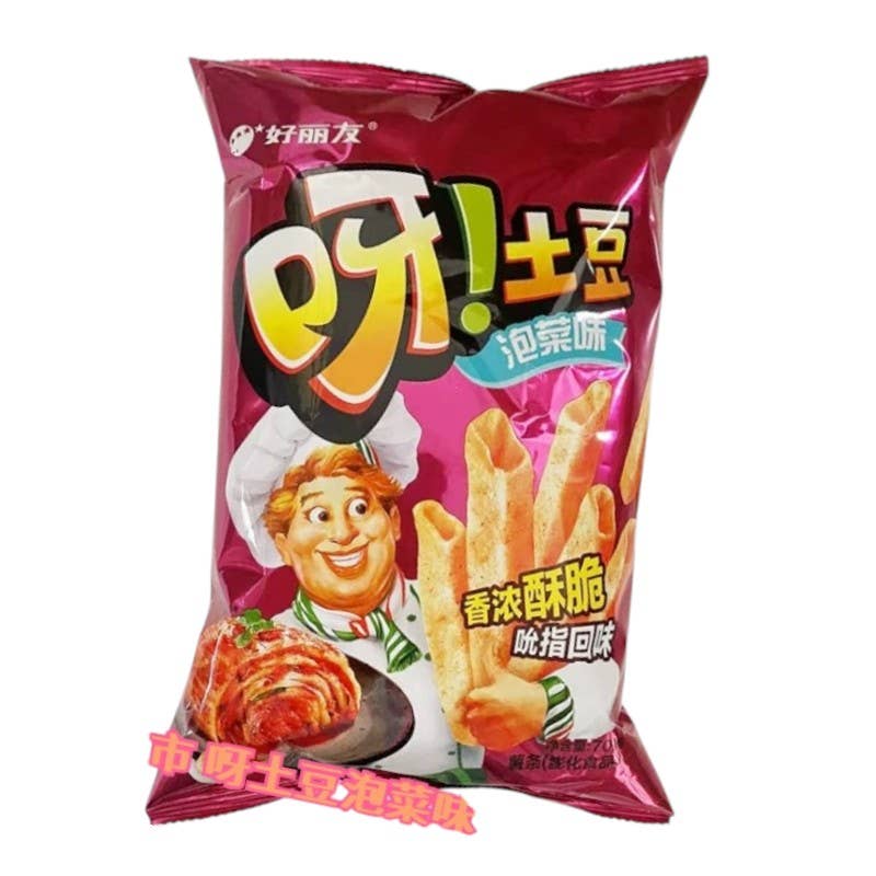 Orion-Ya Potato Sticks Kimchi Flavor (China)