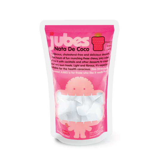 Jubes - Nata De Coco, Strawberry, 12.7oz