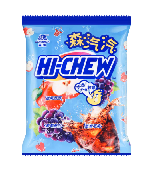 Morinaga Hi-Chew Soft Candy Cola-Grape-Apple (Taiwan)