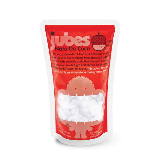 Jubes - Nata De Coco, Lychee, 12.7oz