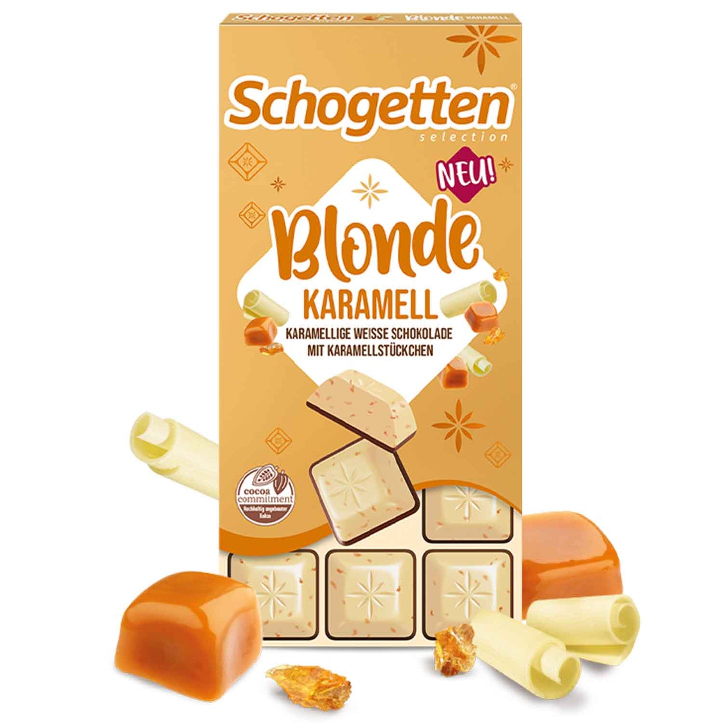 Schogetten Blonde White Chocolate (Germany): Caramel