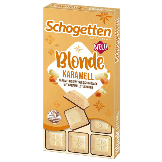 Schogetten Blonde White Chocolate (Germany): Caramel